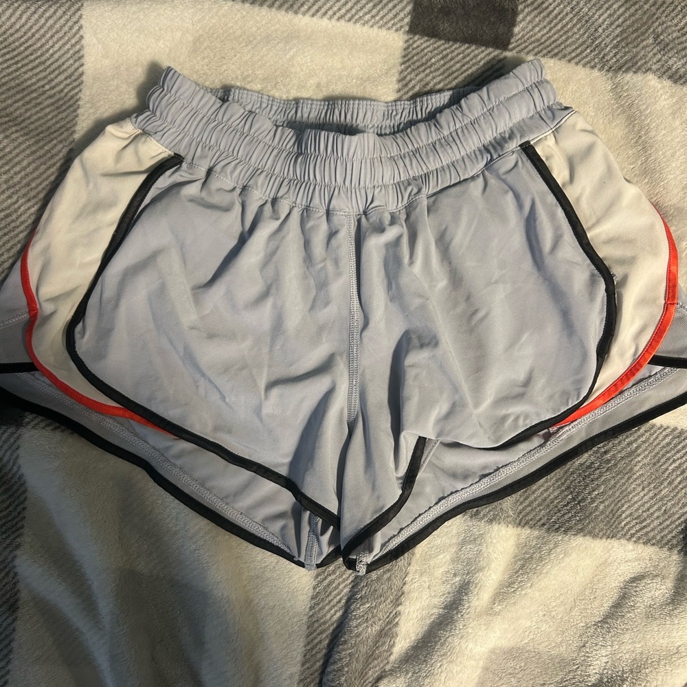 Women's Gray Lululemon Athletic Shorts